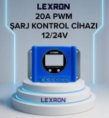 Lexron 20A PWM Şarj Kontrol Cihazı