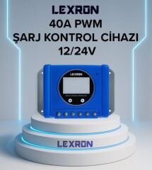 Lexron 40A PWM Şarj Kontrol Cihazı