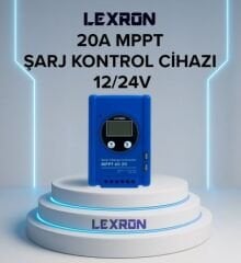 Lexron 20A MPPT Şarj Kontrol Cihazı