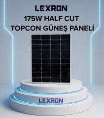 Lexron 175W Half - Cut Topcon Güneş Paneli