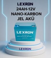 Lexron 24AH-12V Nano-Karbon Jel Akü