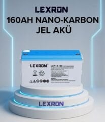 Lexron 160AH-12V Nano-Karbon Jel Akü