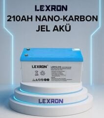Lexron 210AH-12V Nano-Karbon Jel Akü