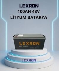 Lexron 100AH 48V Lityum Batarya