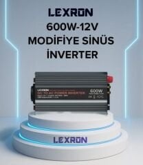Lexron 600W-12V Modifiye Sinüs İnverter