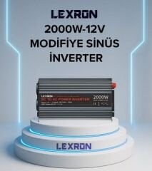 Lexron 2000W - 12V Modifiye Sinüs İnverter