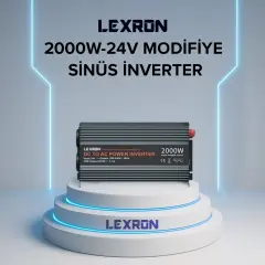 Lexron 2000W - 24V Modifiye Sinüs İnverter