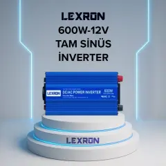 Lexron 600W-12V Tam Sinüs İnverter