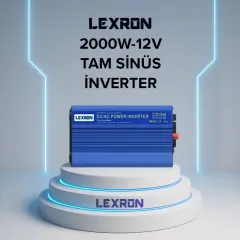 Lexron 2000W-12V Tam Sinüs İnverter