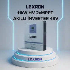 Lexron 11KW HV 2xMPPT 48V Akıllı İnverter