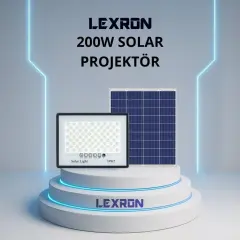 Lexron 200W Solar Projektör