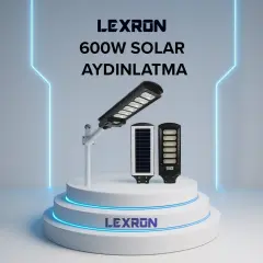 Lexron 600W Solar Aydınlatma