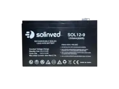 Solinved 12V - 9Ah Ups Ve Alarm Aküsü