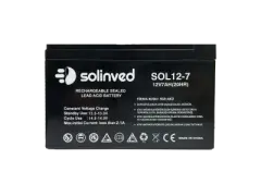 Solinved 12V - 7Ah Ups Ve Alarm Aküsü