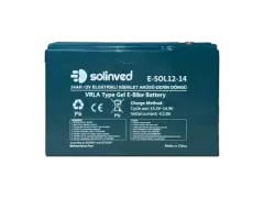 Solinved 12V 14Ah VRLA Tipi Elektrikli Bisiklet Aküsü