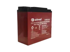 Solinved 12V 24Ah VRLA Tip Elektrikli Bisiklet Aküsü(Premium)